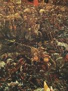 ALTDORFER, Albrecht The Battle of Alexander (detail)  vcvv USA oil painting artist
